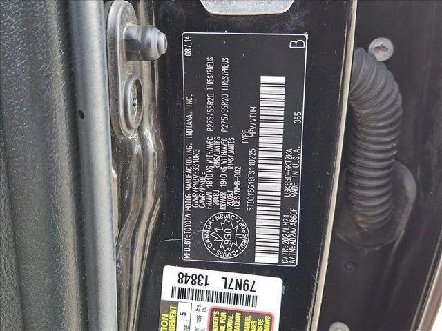 Photo of 2015 Black Toyota Sequoia