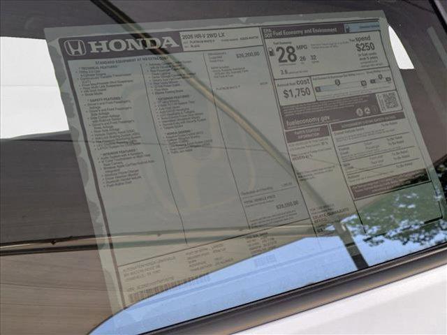 Photo of 2026 Platinum White Pearl Honda HR-V