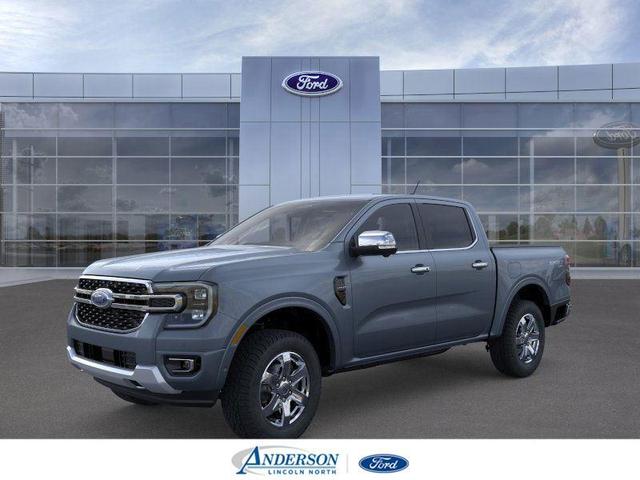 Photo of 2025 Azure Gray Metallic Tri-Coat Ford Ranger