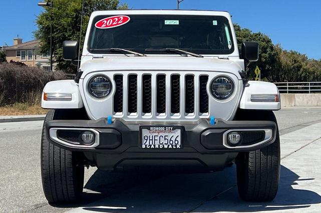 Photo of 2022 Bright White Clearcoat Jeep Wrangler Unlimited