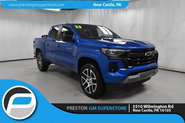 Photo of 2023 Blue Chevrolet Colorado