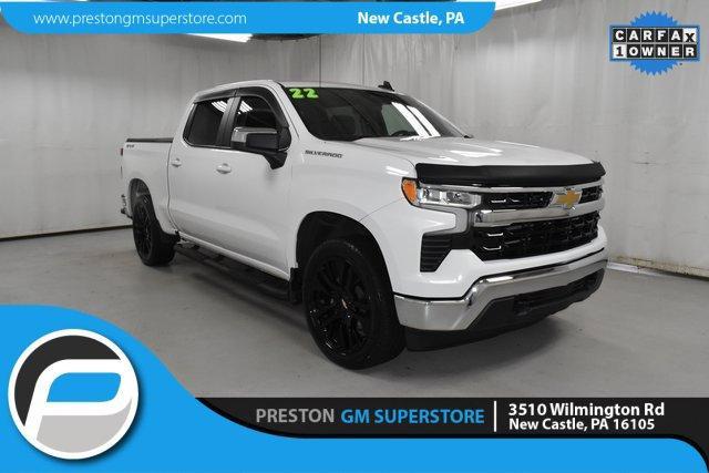 Photo of 2022 White Chevrolet Silverado 1500