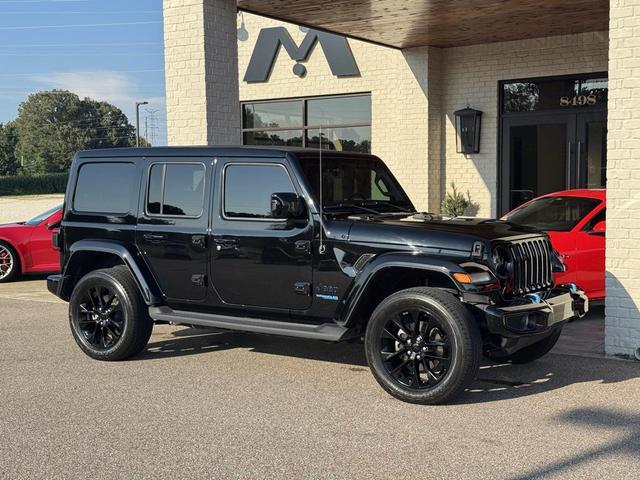 Photo of 2021 Black Clearcoat Jeep Wrangler Unlimited 4xe