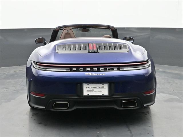 Photo of 2025 Gentian Blue Metallic Porsche 911