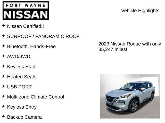 Photo of 2023 Brilliant Silver Metallic Nissan Rogue