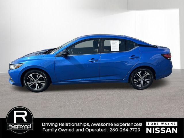 Photo of 2023 Electric Blue Metallic Nissan Sentra