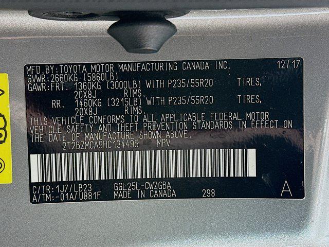 Photo of 2017 Atomic Silver Lexus RX 350