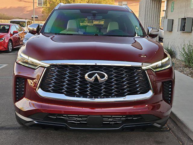 Photo of 2025 Deep Bordeaux INFINITI QX60