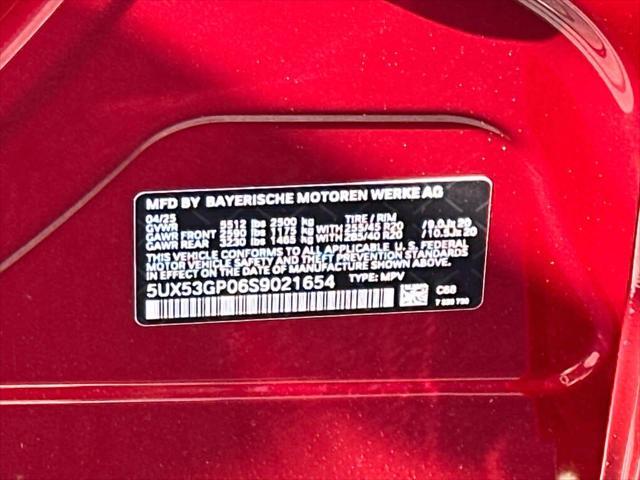 Photo of 2025 Vegas Red Metallic BMW X3