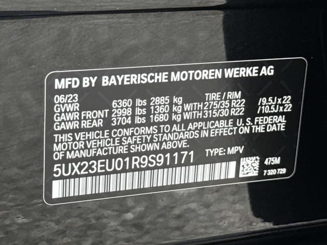 Photo of 2024 Black BMW X5