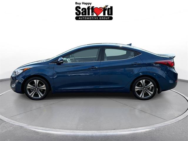 Photo of 2015 Windy Sea Blue Hyundai ELANTRA