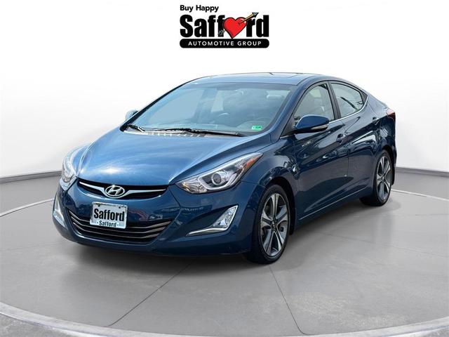Photo of 2015 Windy Sea Blue Hyundai ELANTRA