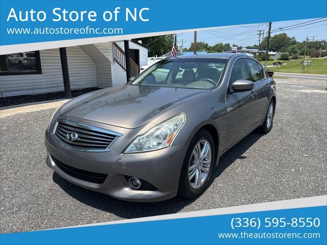 2011 Infiniti G37