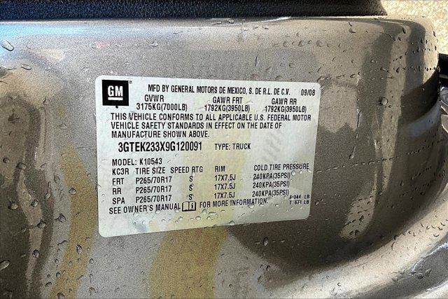 Photo of 2009 Steel Gray Metallic GMC Sierra 1500