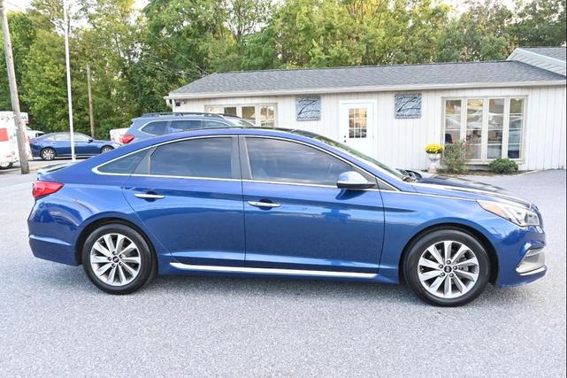 Photo of 2017 Lakeside Blue Hyundai SONATA