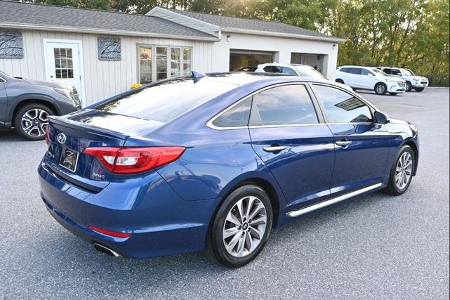 Photo of 2017 Lakeside Blue Hyundai SONATA
