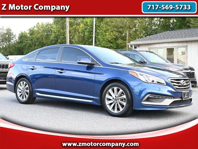 Photo of 2017 Lakeside Blue Hyundai SONATA