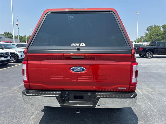 Photo of 2023 Hot Pepper Red Metallic Tinted Clearcoat Ford F-150