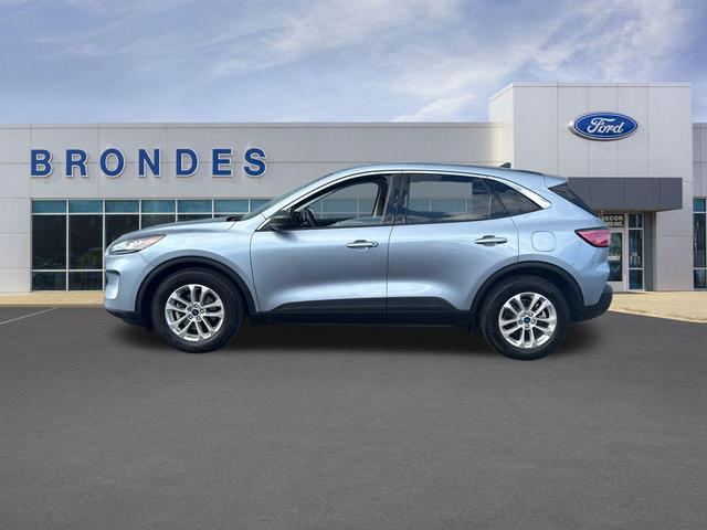 Photo of 2022 Iced Blue Silver Metallic Ford Escape