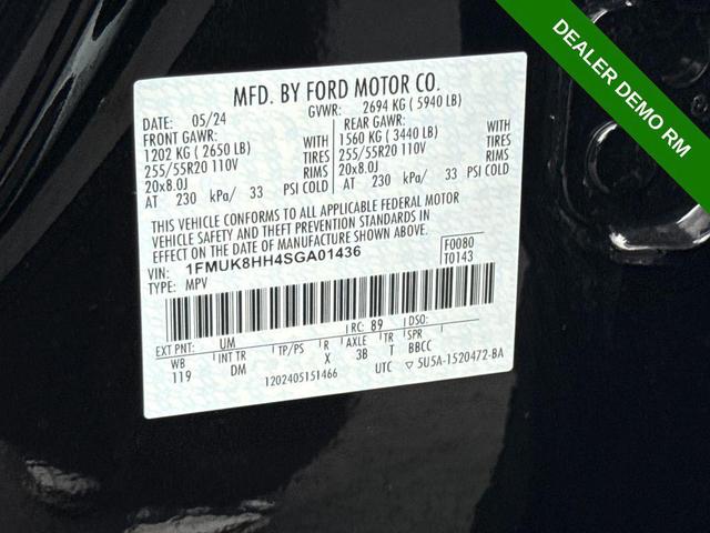 Photo of 2025 Agate Black Metallic Ford Explorer