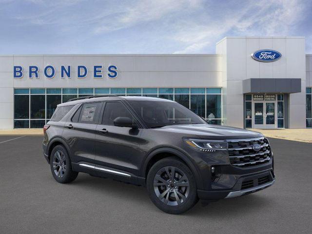 Photo of 2025 Agate Black Metallic Ford Explorer