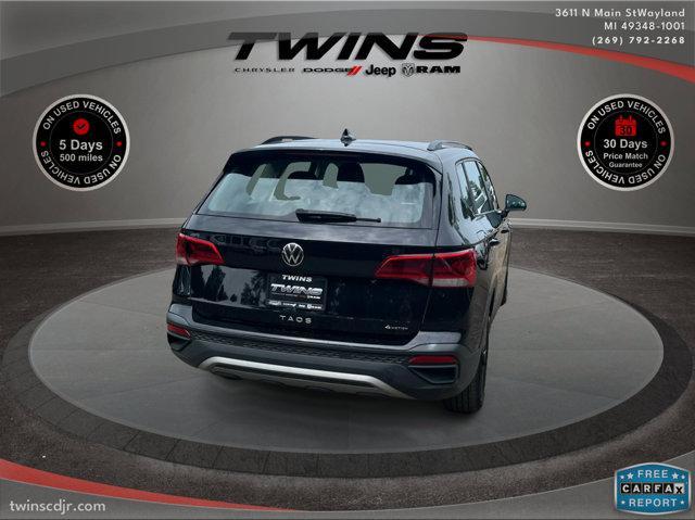 Photo of 2022 Deep Black Pearl Volkswagen Taos