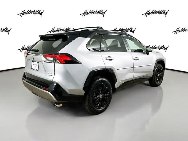 Photo of 2022 Silver Sky Metallic/Midnight Black Metallic Toyota RAV4 Hybrid