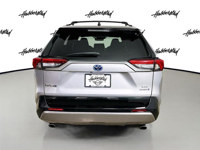Photo of 2022 Silver Sky Metallic/Midnight Black Metallic Toyota RAV4 Hybrid