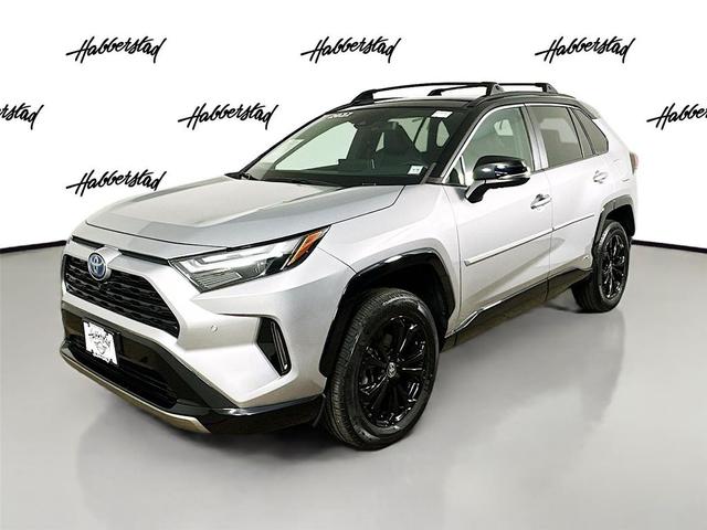 Photo of 2022 Silver Sky Metallic/Midnight Black Metallic Toyota RAV4 Hybrid