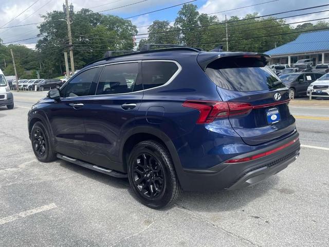 Photo of 2023 Stormy Blue Hyundai SANTA FE