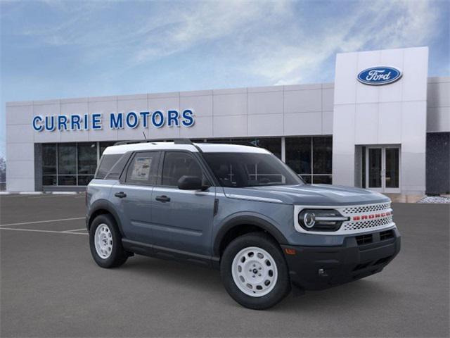 Photo of 2025 Azure Gray Metallic Tri-Coat Ford Bronco Sport