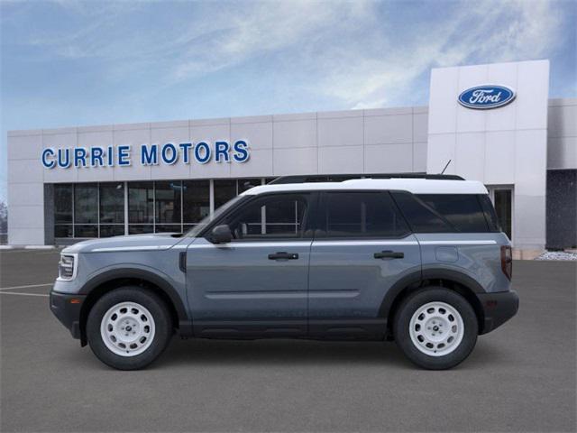 Photo of 2025 Azure Gray Metallic Tri-Coat Ford Bronco Sport