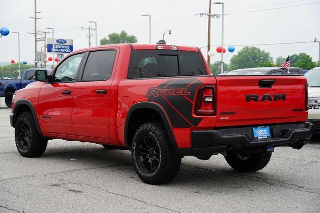 Photo of 2025 Flame Red Clearcoat RAM 1500
