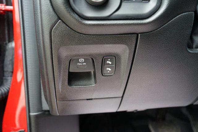 Photo of 2025 Flame Red Clearcoat RAM 1500
