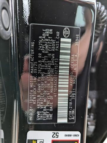 Photo of 2026 Midnight Black Metallic Toyota Camry