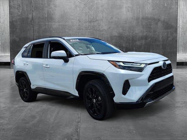 Photo of 2024 Wind Chill Pearl Toyota RAV4 Hybrid