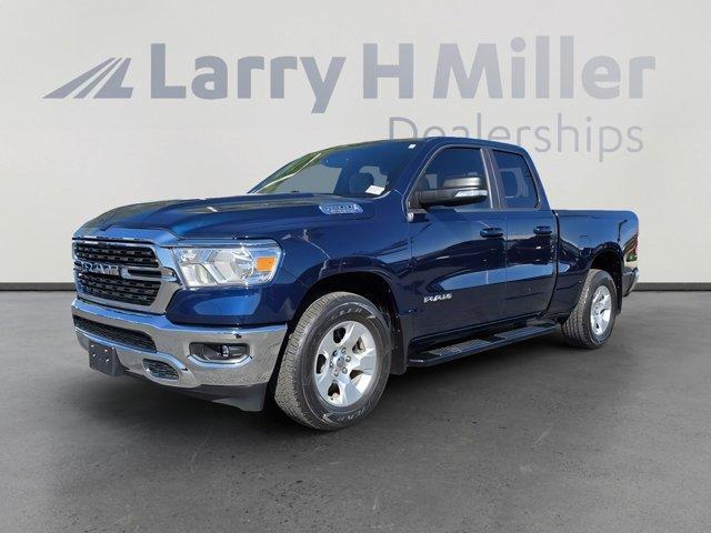 Photo of 2022 Patriot Blue Pearlcoat RAM 1500