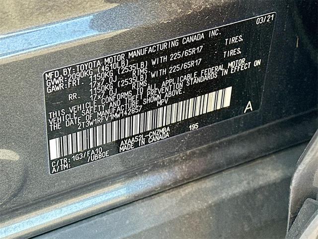 Photo of 2021 Gray Toyota RAV4