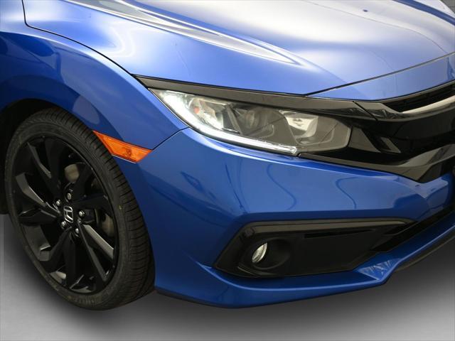 Photo of 2020 Aegean Blue Metallic Honda Civic