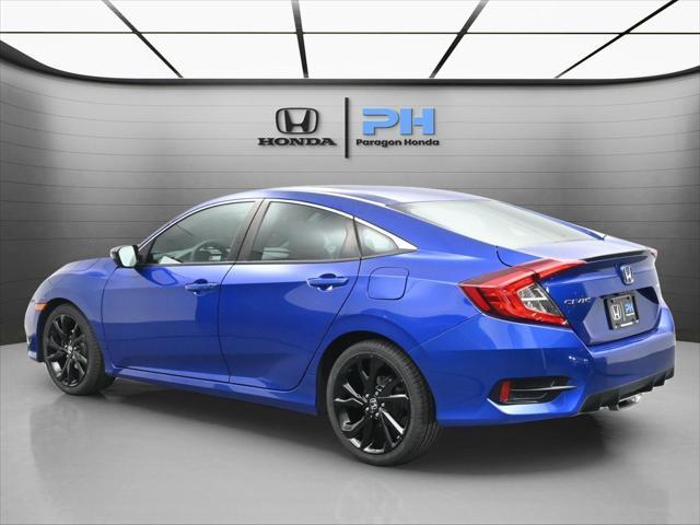 Photo of 2020 Aegean Blue Metallic Honda Civic
