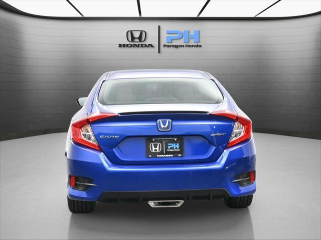 Photo of 2020 Aegean Blue Metallic Honda Civic