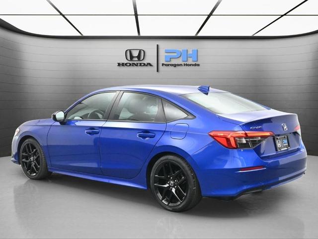Photo of 2022 Aegean Blue Metallic Honda Civic