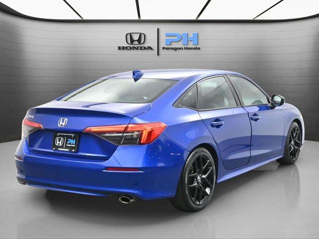 Photo of 2022 Aegean Blue Metallic Honda Civic