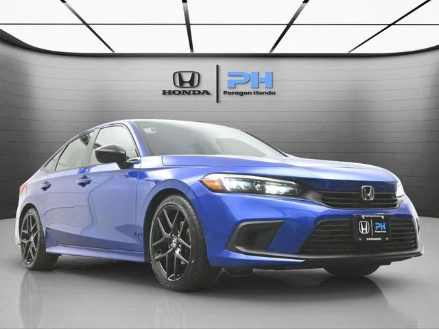 Photo of 2022 Aegean Blue Metallic Honda Civic