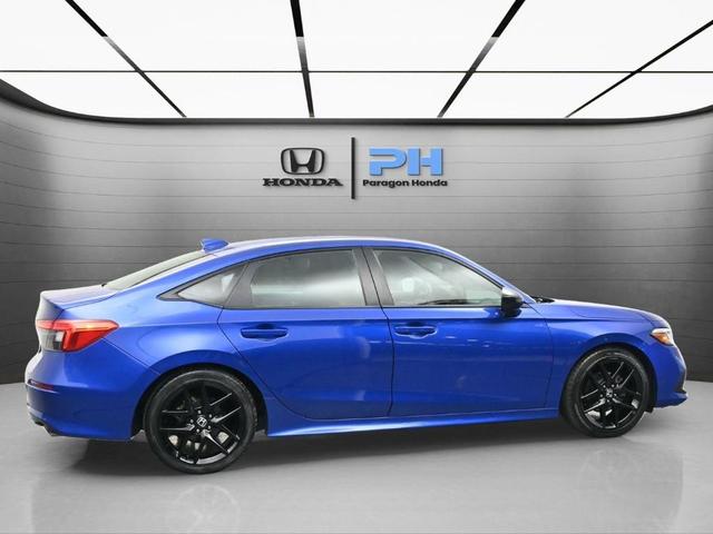 Photo of 2022 Aegean Blue Metallic Honda Civic