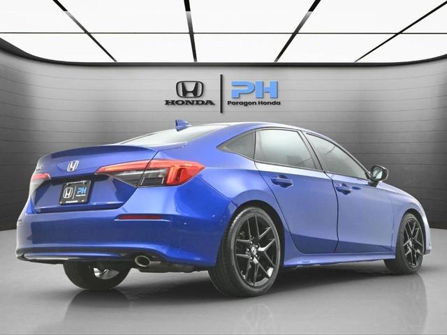 Photo of 2022 Aegean Blue Metallic Honda Civic