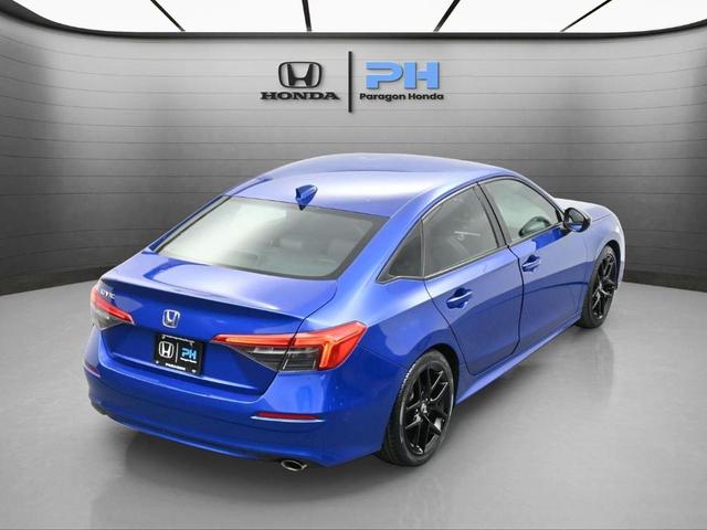 Photo of 2022 Aegean Blue Metallic Honda Civic