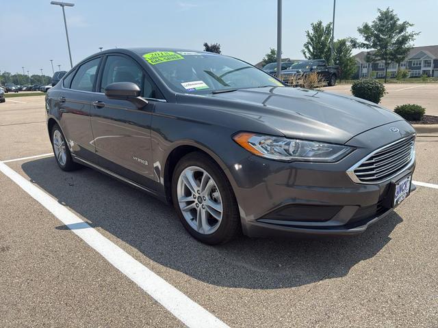 Photo of 2018 Magnetic Metallic Ford Fusion Hybrid
