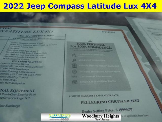 Photo of 2022 Velvet Red Pearlcoat Jeep Compass