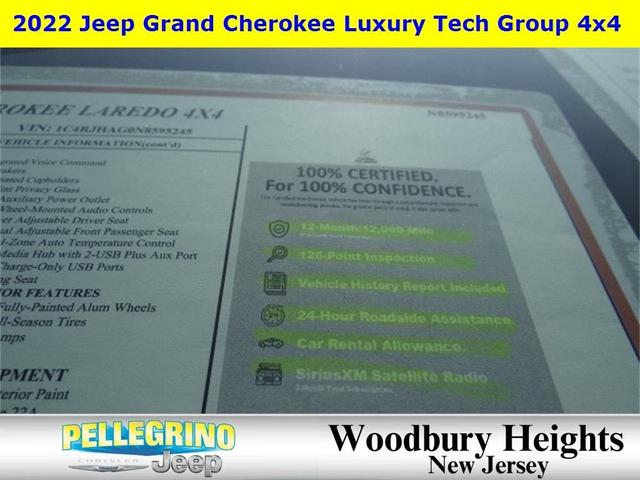 Photo of 2022 Velvet Red Pearlcoat Jeep Grand Cherokee
